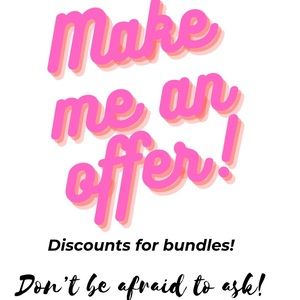 Feel free to make me an offer!